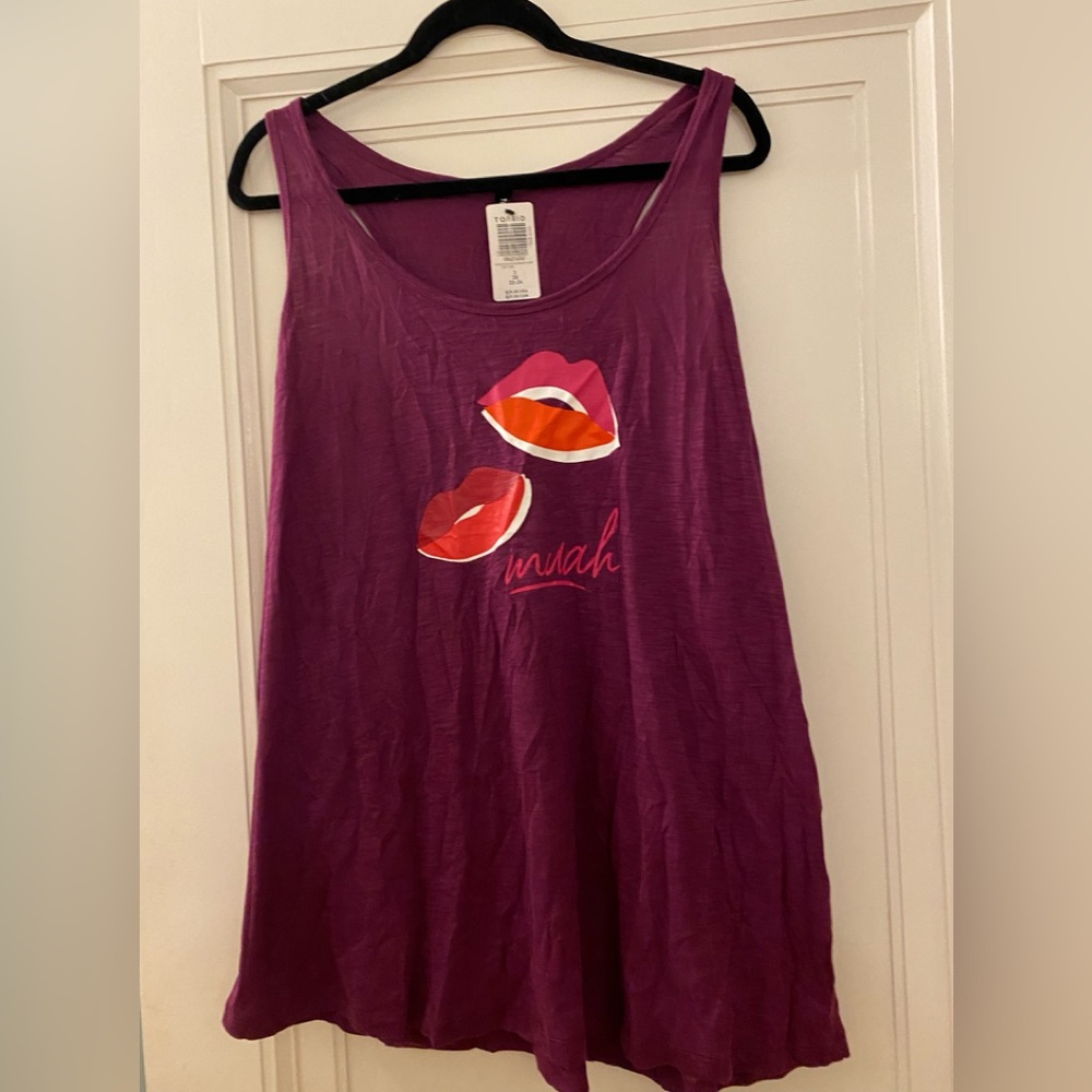 NWT torrid brand tank top. Size 3x .